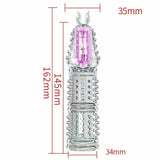Bumblebee Vibrating Wolf Fang Crystal Set