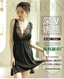 Ultra-thin, hot and fairy suspender sexy nightgown on the passionate bed, sweet super short skirt and ice silk (code: H150)
