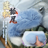 绯夜摇摆狐尾sm电动摇摆挑逗