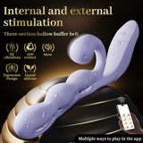 紫葡萄后庭拉珠跳蛋男女自慰器肛塞震动棒