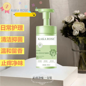 Popular private care mousse herbal private garden cleanser (anti-itching and odor-free) 