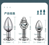 可更换肛塞式狐尾（白色）