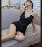 Sexy lingerie, sexy, hot, pure lace, hollow crotch-open bodysuit (58)