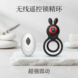 兔子夫妻共震锁精环 | 男用持久女性C点刺激情趣震动环
