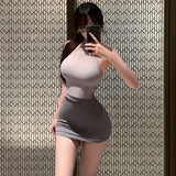 情趣内衣性感纯欲绑带透视OL制服（202）