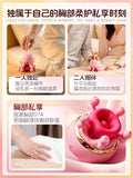 全自动旋转舌撩吸附乳房按摩器APP款