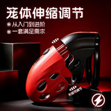 赤炼电击震动伸缩贞操锁 - 智能多功能BDSM男性贞洁CB锁