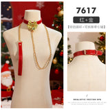 圣诞颈环可拆卸牵引一体链