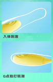 新品精灵鸟吮吸器脉冲震动拍打跳蛋（蓝色）