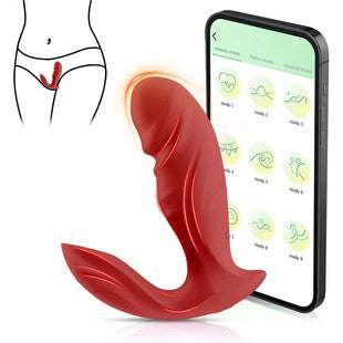 女用APP扣动振动穿戴跳蛋