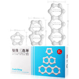 Semen locking ring, sheep eye ring, delay ring, silicone penis ring
