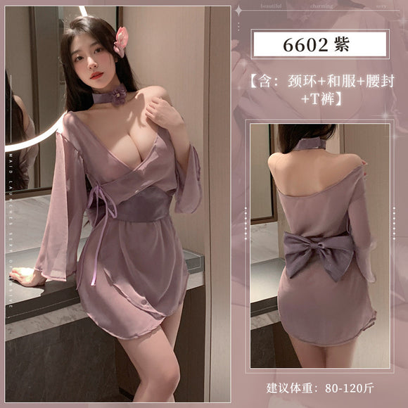 Sexy lingerie, tight-fitting butt-hugging police uniform temptation suit (code: C38)