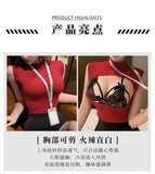 （25-6205）性感禁欲系OL秘书情趣制服套装