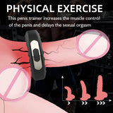 甜甜圈无线遥控震动锁精环