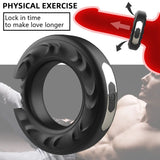 甜甜圈无线遥控震动锁精环