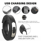 甜甜圈无线遥控震动锁精环