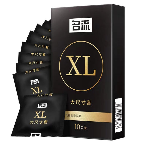 Celebrity large size 10-pack ultra-thin condoms