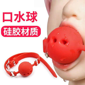 Silicone saliva ball SM essential product for fun