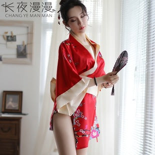 情趣内衣日式和服性感女制服诱惑套装(code:F81)