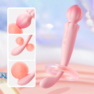 Low light candle peach high frequency vibrator